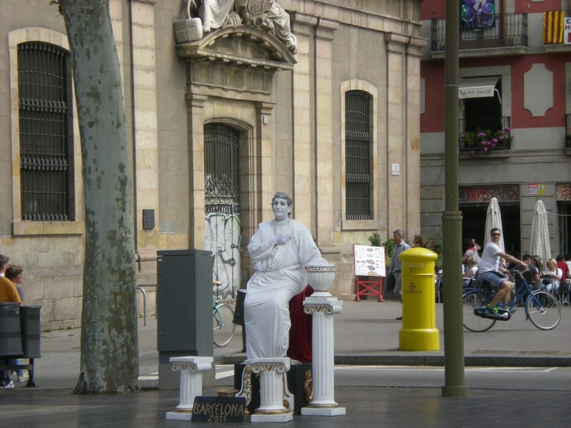 Mime de la Rambla